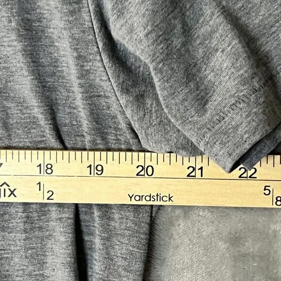 Aeropostale Embroidered Aero New York Patch Grey Basic Tee Shirt Mens Size M - Picture 6 of 6